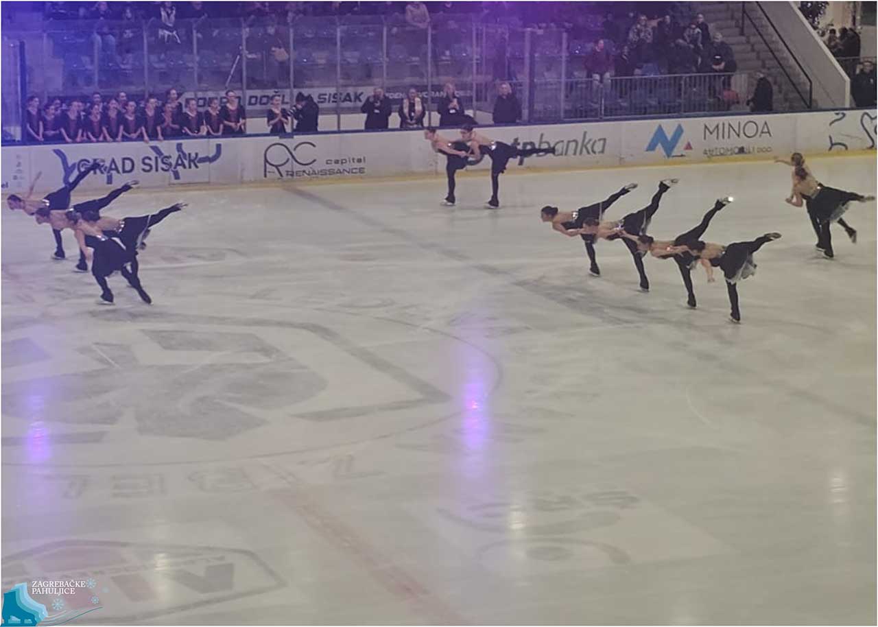 Naše pahuljice na ledu Revije pobjednika